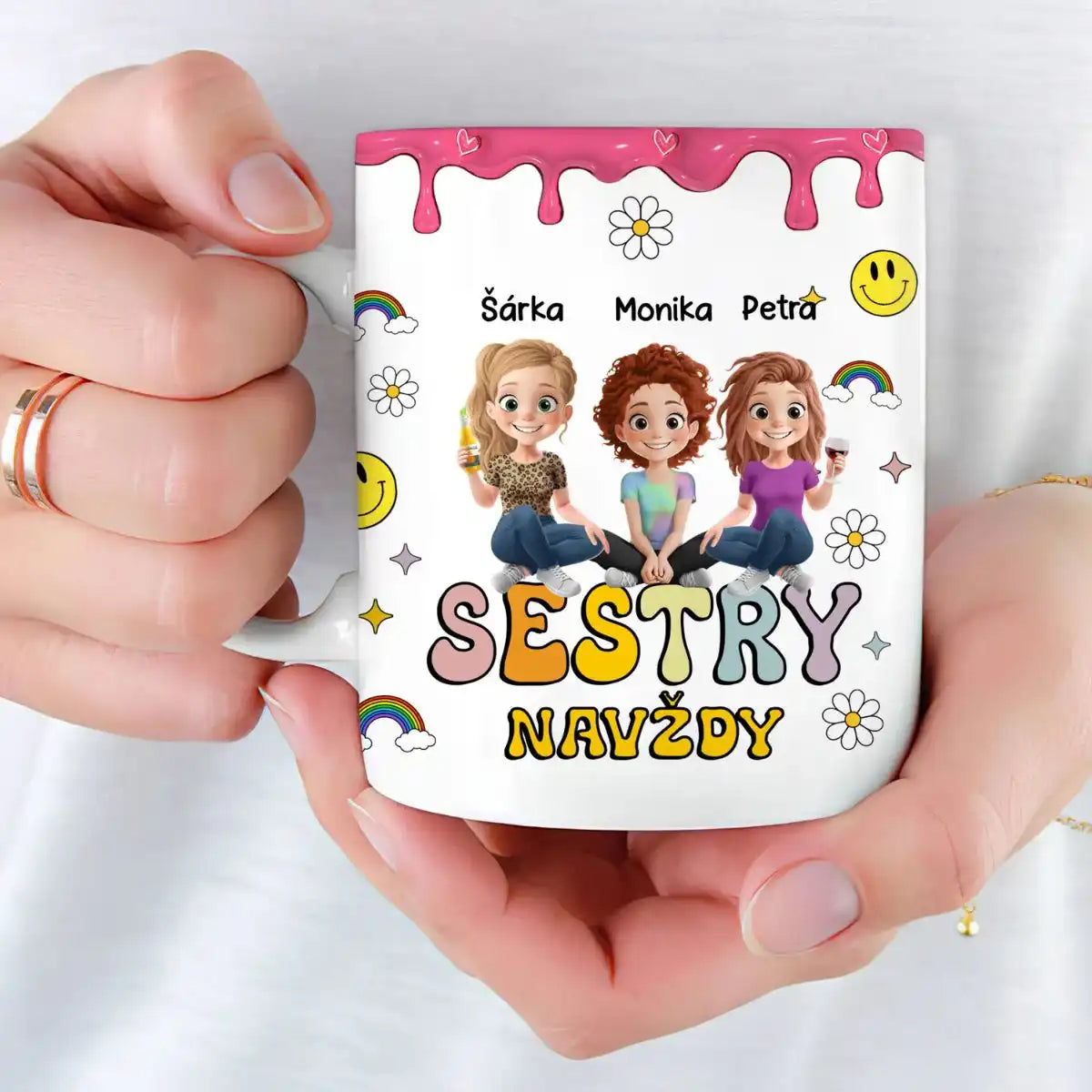 Hrnek - Sestry navždy 3D