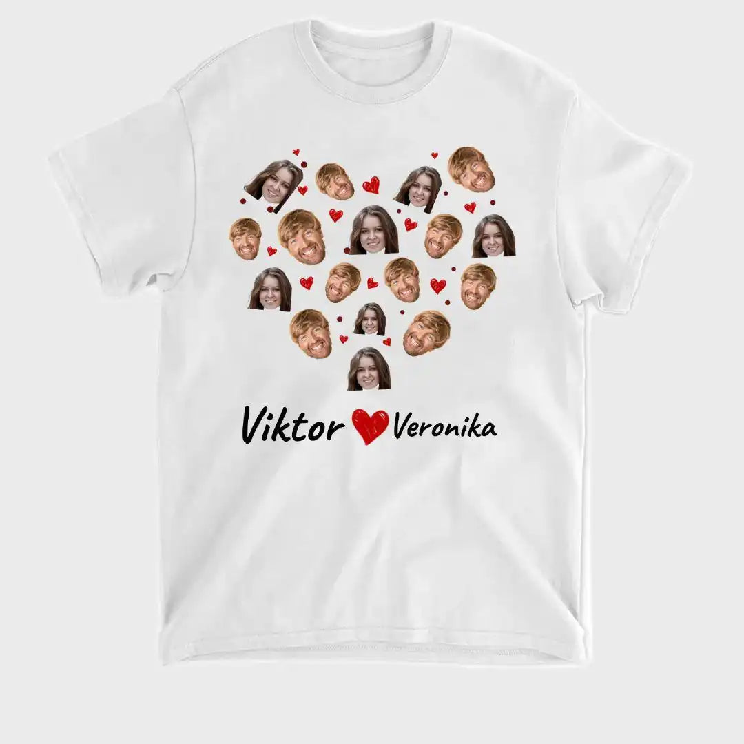 Tričko - Obličej zamilovaného