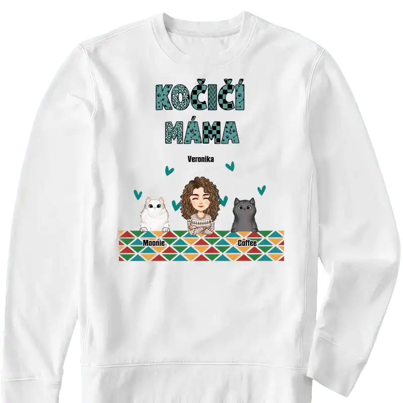 Mikina - Kočičí máma - Climo