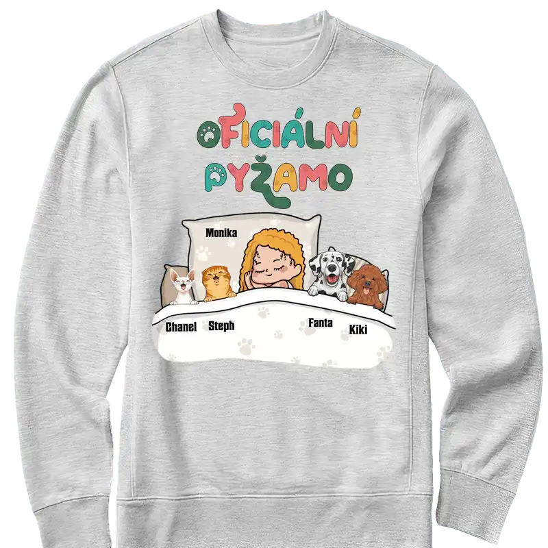 Mikina - Oficiální pyžamo 4 - až 6 mazlíčků - Climo