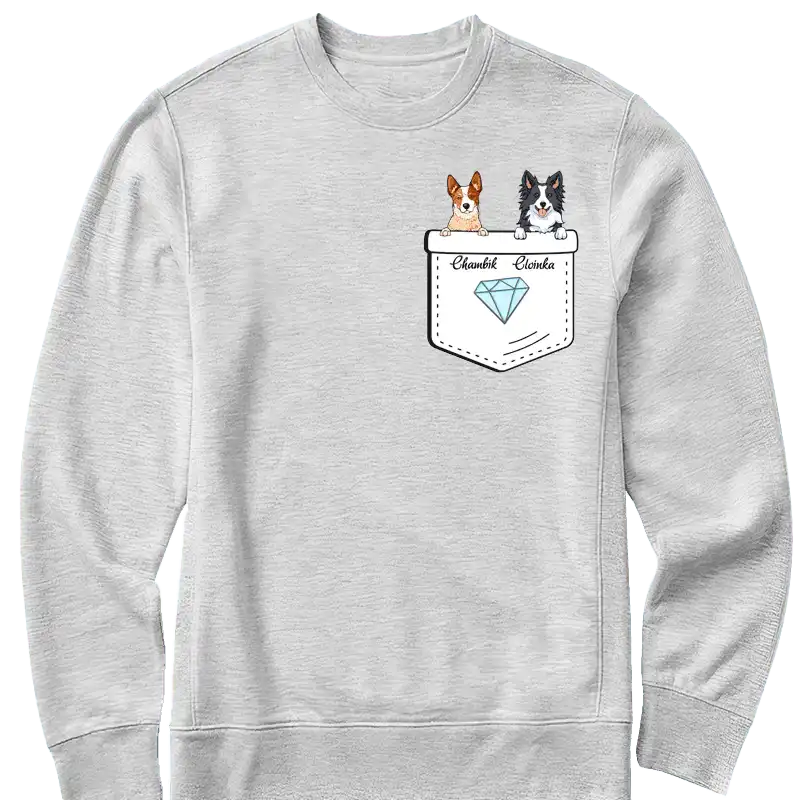 Mikina - Psi v kapse - Climo