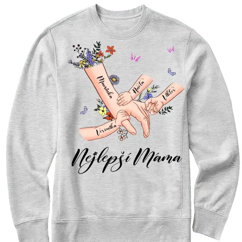 Mikina - Nejlepší máma - až 7 dětí - Climo