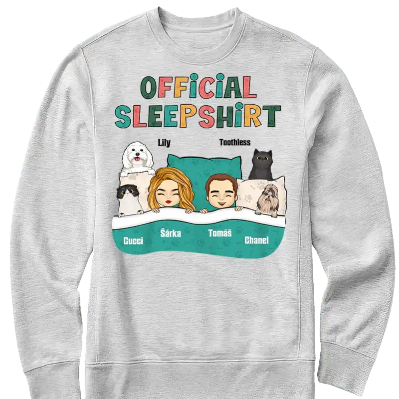 Mikina - Oficiální pyžamo 2 - až 4 mazlíčků - Climo