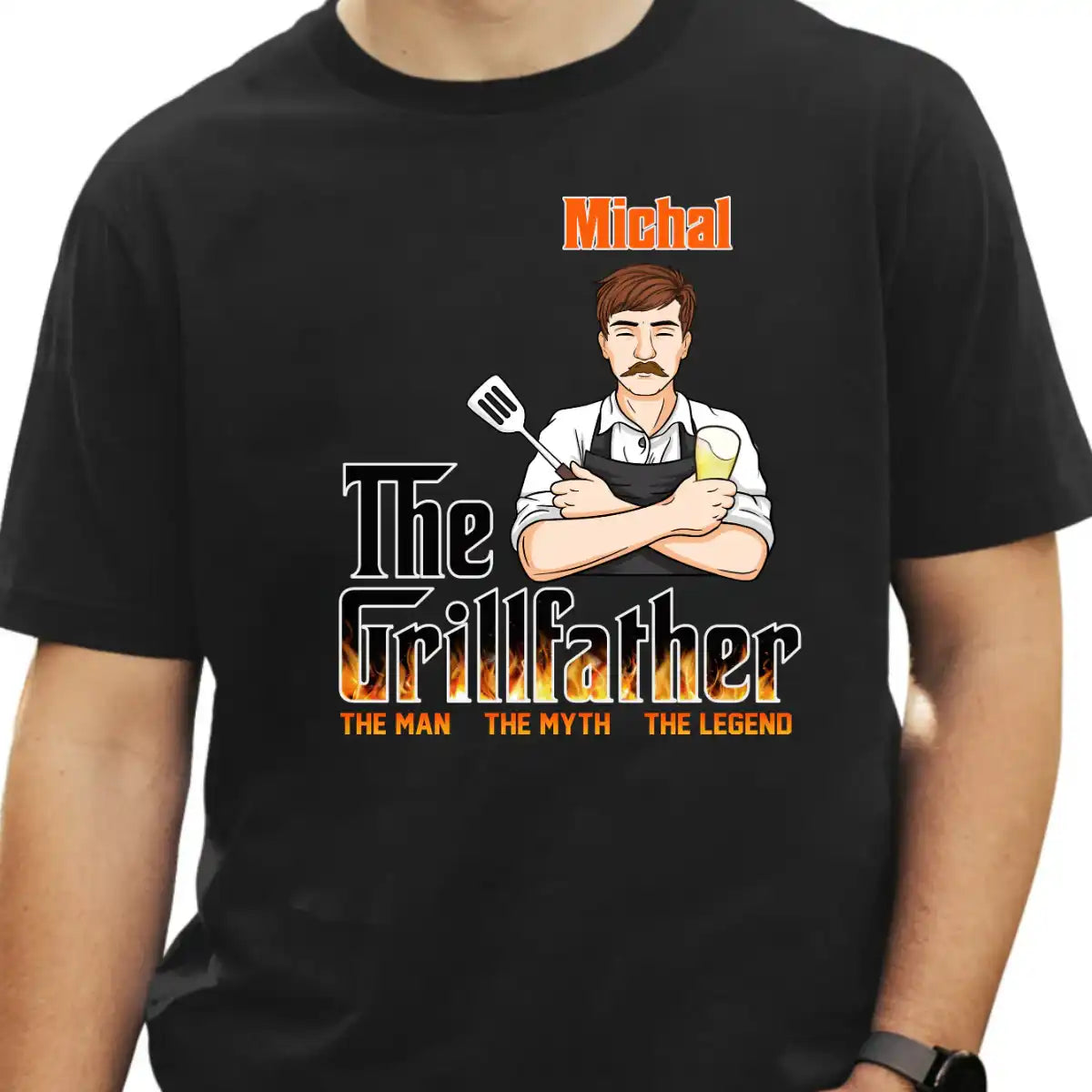 Tričko - Grill father