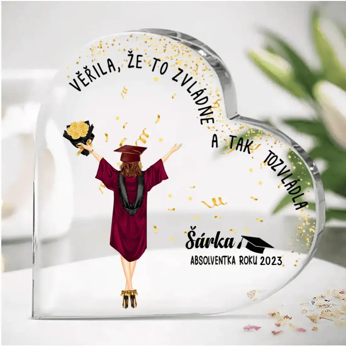 Akrylový plak - Dárek k promoci 3 - Climo.cz