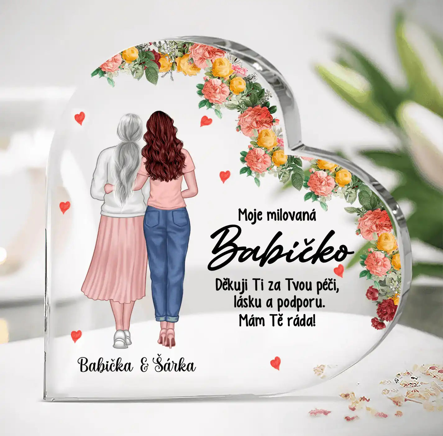 Akrylový plak - Moje milovaná Maminko 4 - Climo.cz