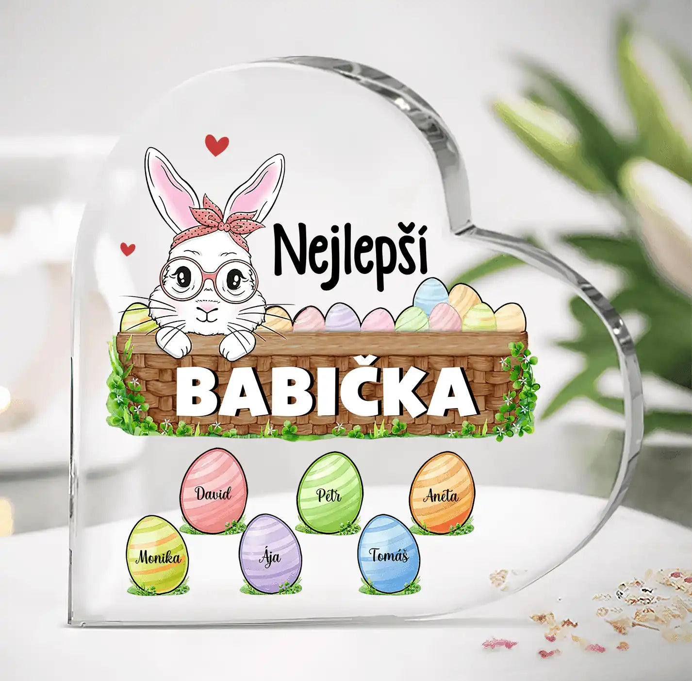 Akrylový plak - Nejlepší maminka - az 8 dětí - Climo.cz