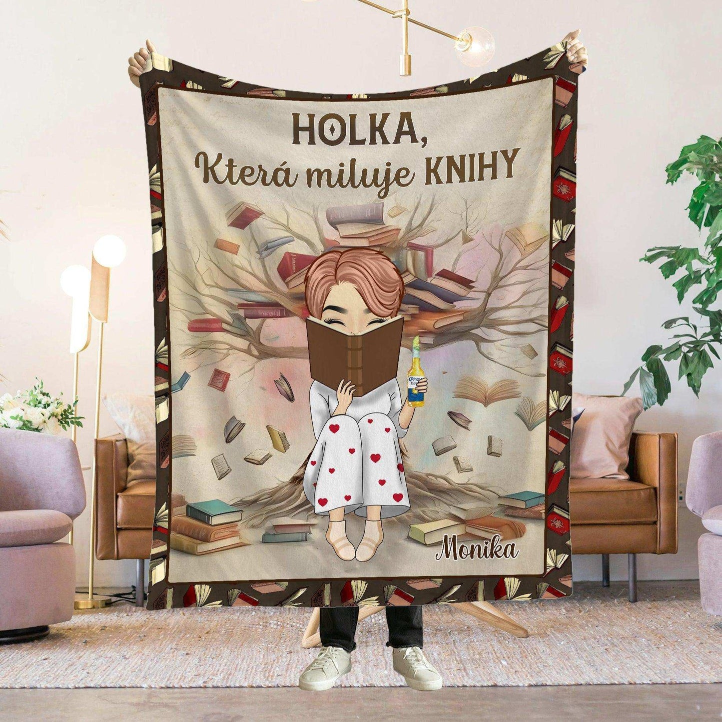 Deka - Holka, která miluje knihy 2 - Climo.cz