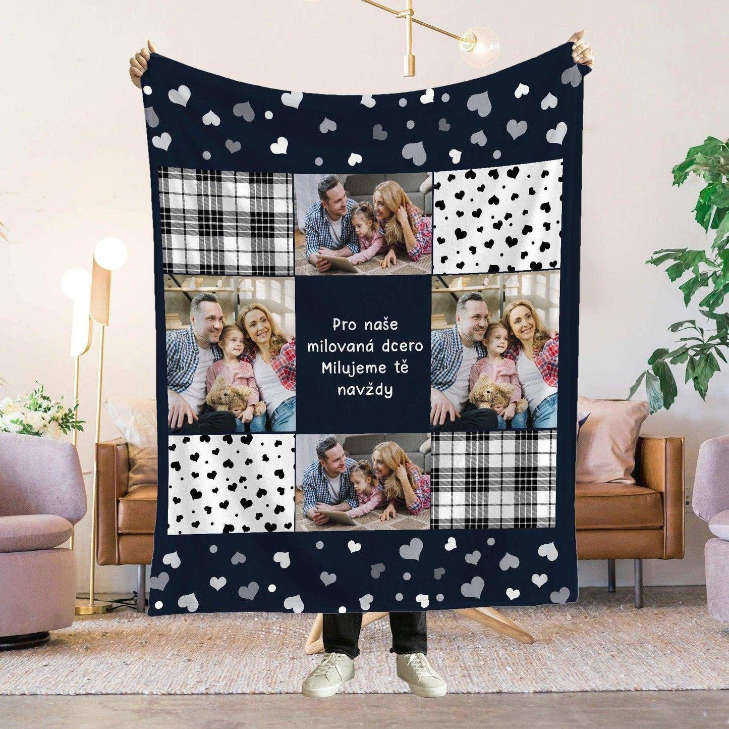 Deka - Šťastná rodina - Vlastní foto vibe - Climo.cz