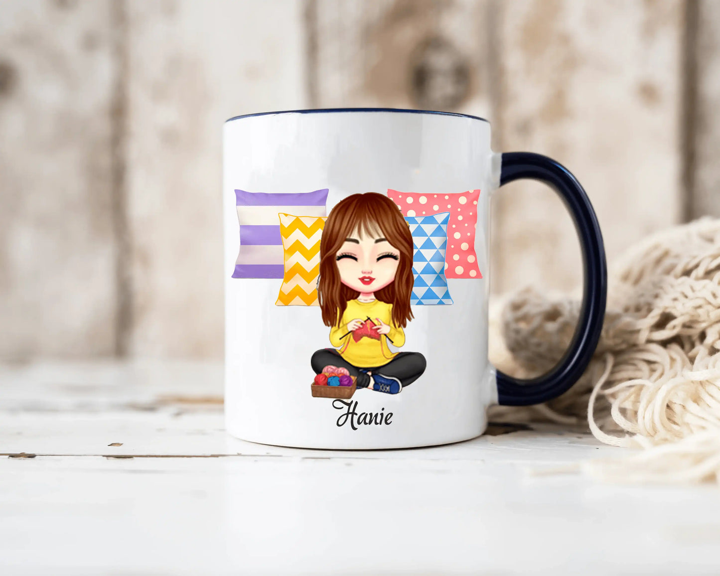 Hrnek - Háčkování je moje terapie - až 3 holky - Climo.cz