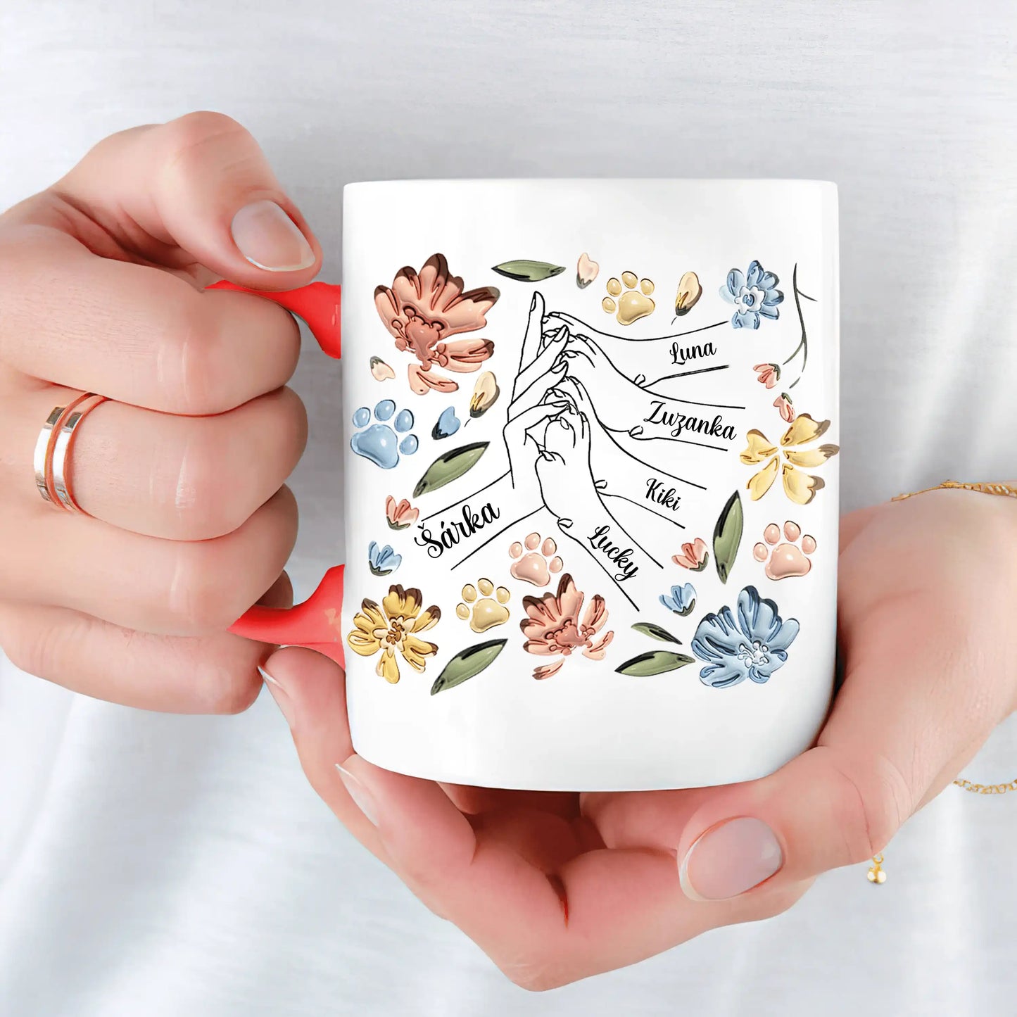 Hrnek - High Five Tlapky a ruce - až 4 psů - Climo.cz