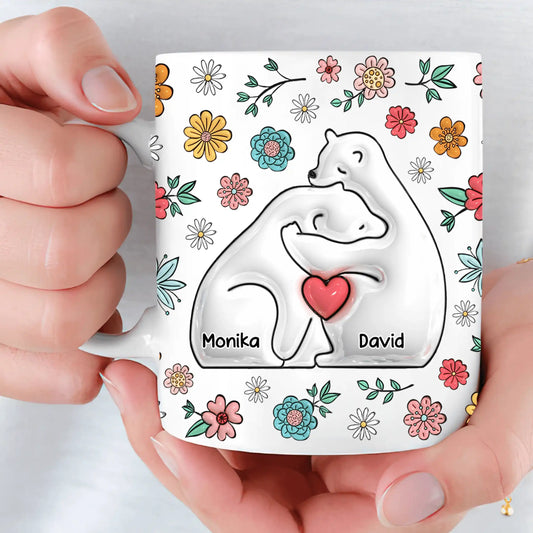 Hrnek - Láska rodiny - Medvěd - Až 5 dětí - Climo.cz