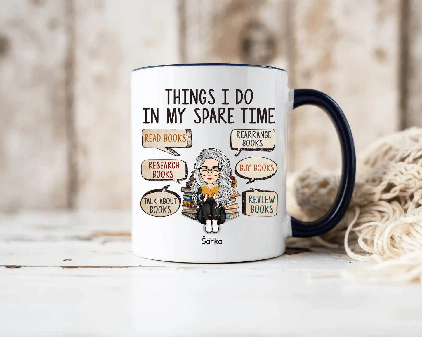 Hrnek - Miluji čtení 6 - Climo.cz