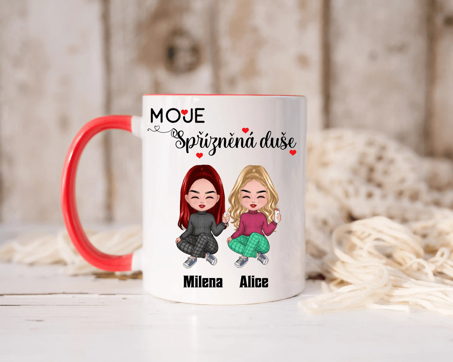 Hrnek - Moje spřízněná duše - až 4 holky - Climo.cz