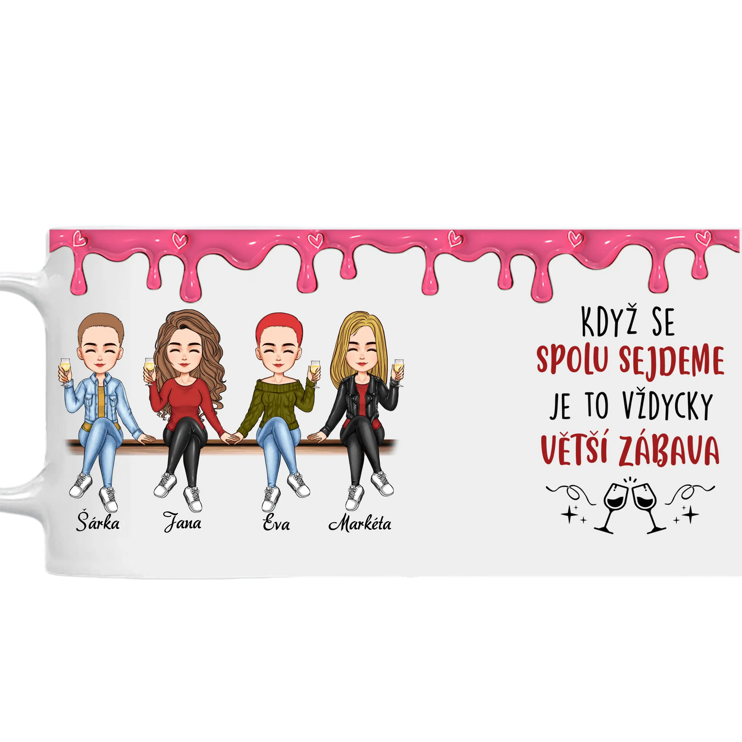 Hrnek - Nejlepší kamarádka 11. verze - až 4 holky ver.2 - Climo.cz