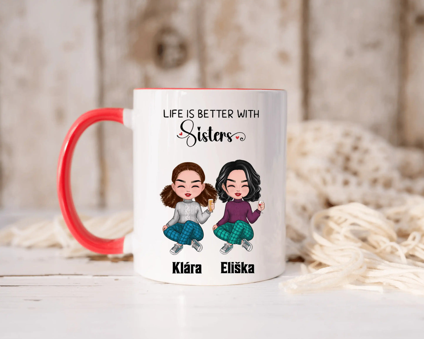 Hrnek - Sisters and brothers forever - Climo.cz