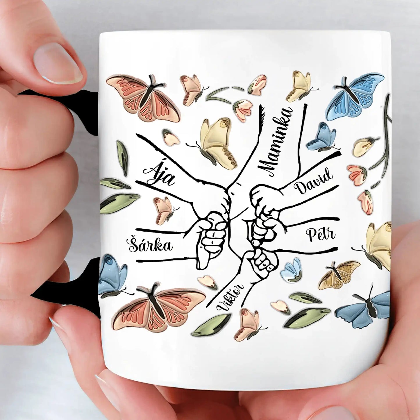 Hrnek - Spojené ruce 2 - Až 10 dětí - Climo.cz