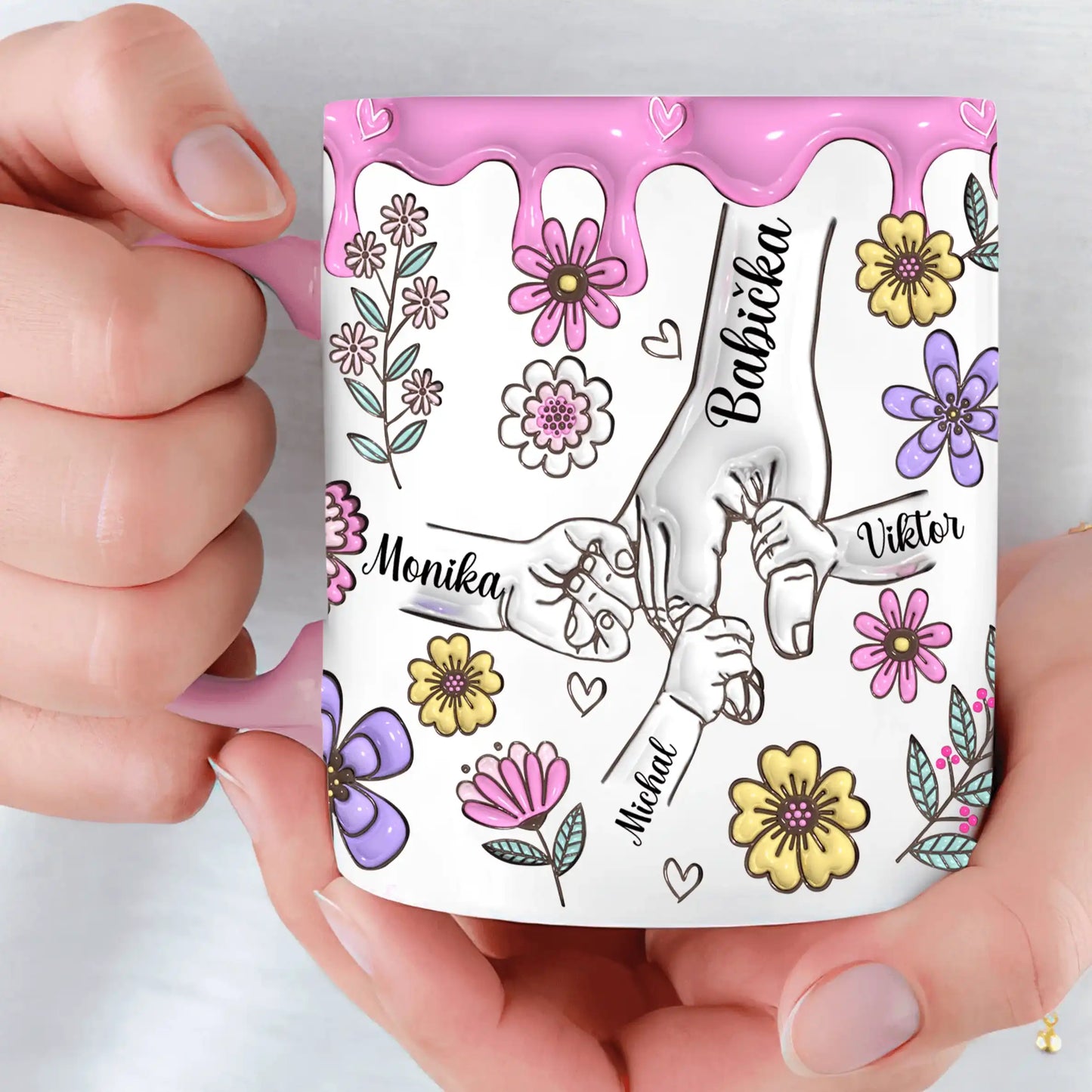 Hrnek - Spojené ruce 6 - Až 6 dětí - Climo.cz