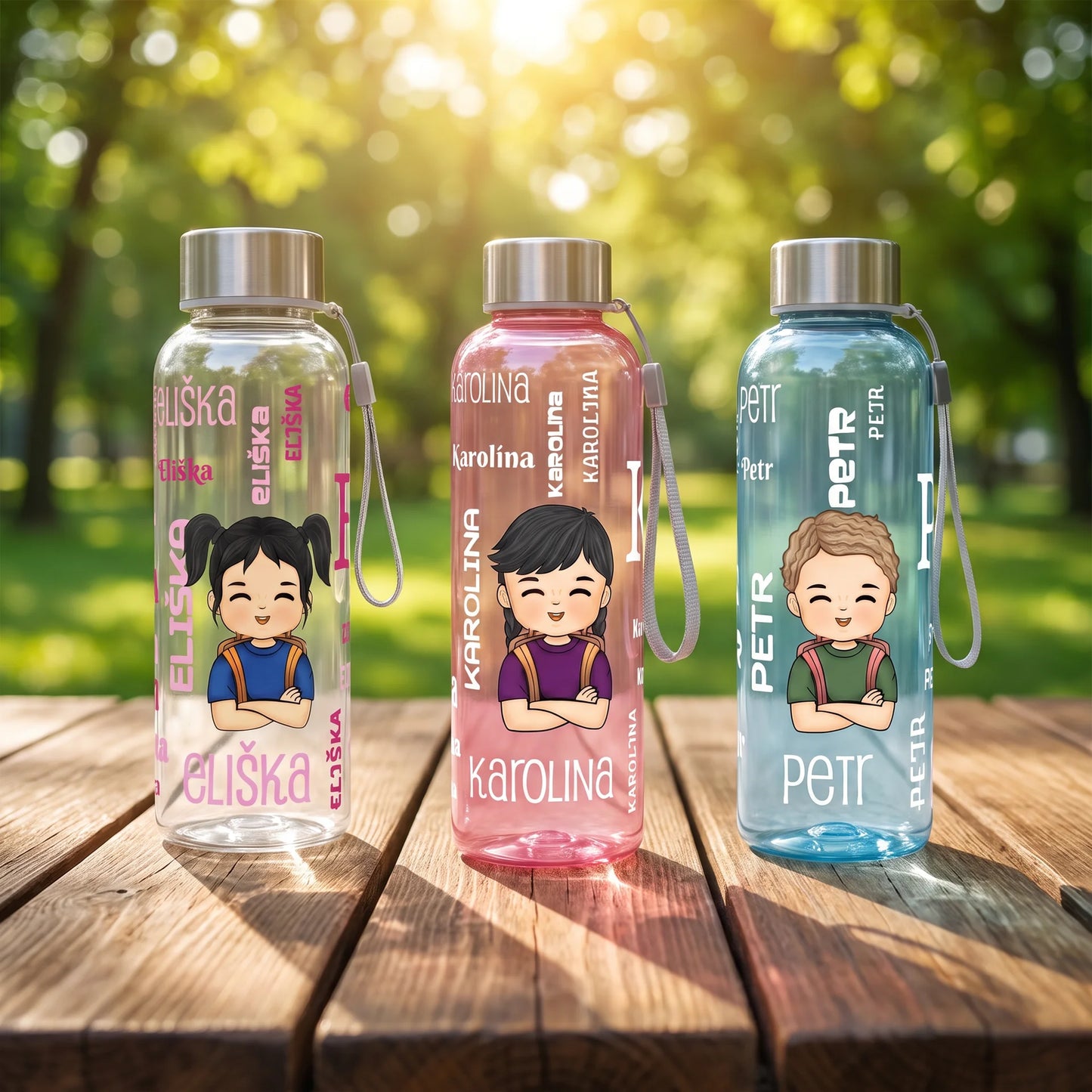Tritanová lahev 500 ml do školy pro děti