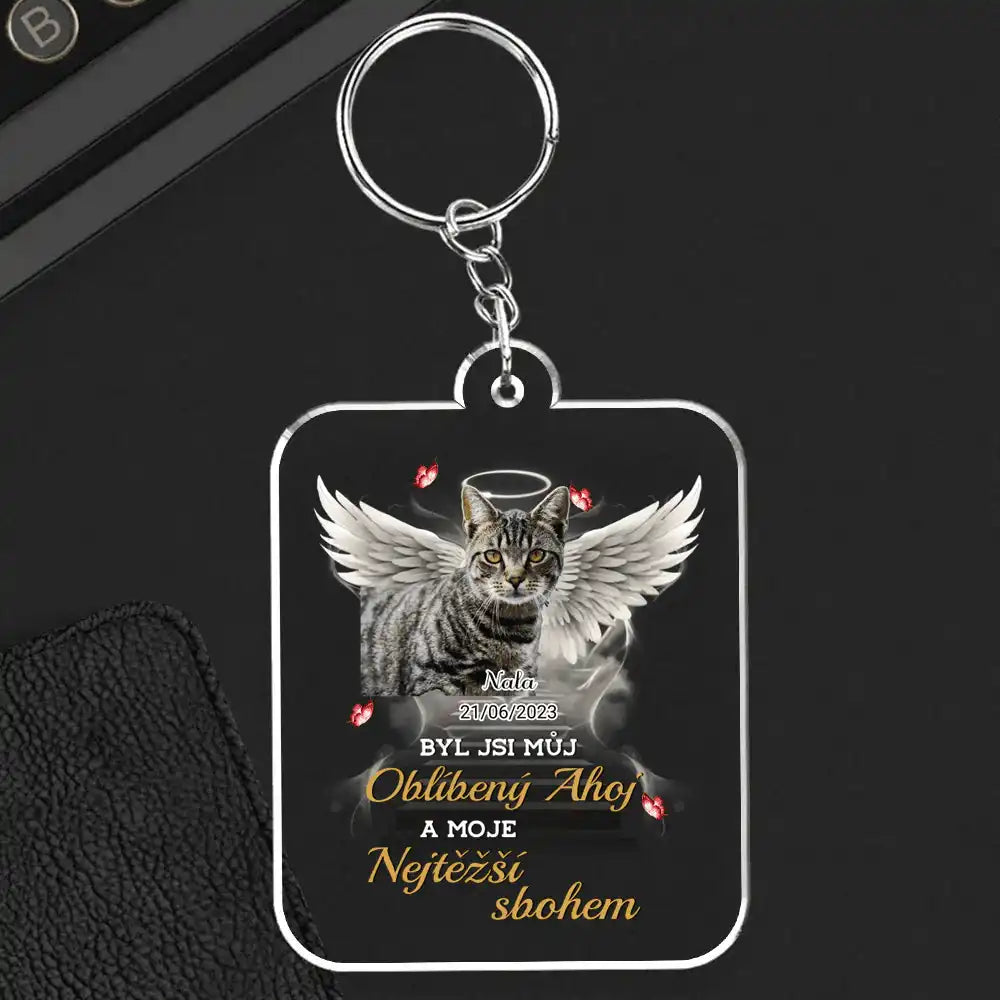 Klíčenka - Byl jsi můj oblíbený ahoj a moje nejtěžší sbohem - Foto vibe - Climo.cz