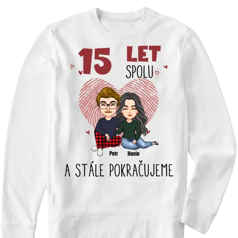 Mikina - 10 Let spolu. A stále pokračujeme - Climo.cz