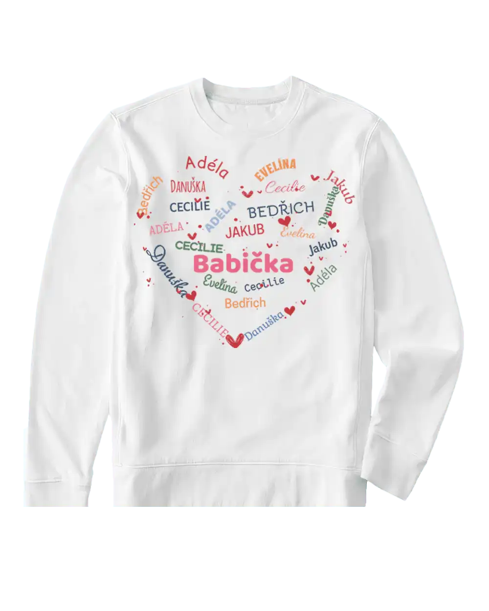 Mikina - Babička - Až 10 dětí - Climo.cz