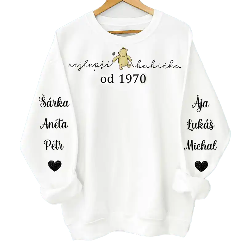 Mikina - Nejlepší babička - Až 6 dětí - Climo.cz