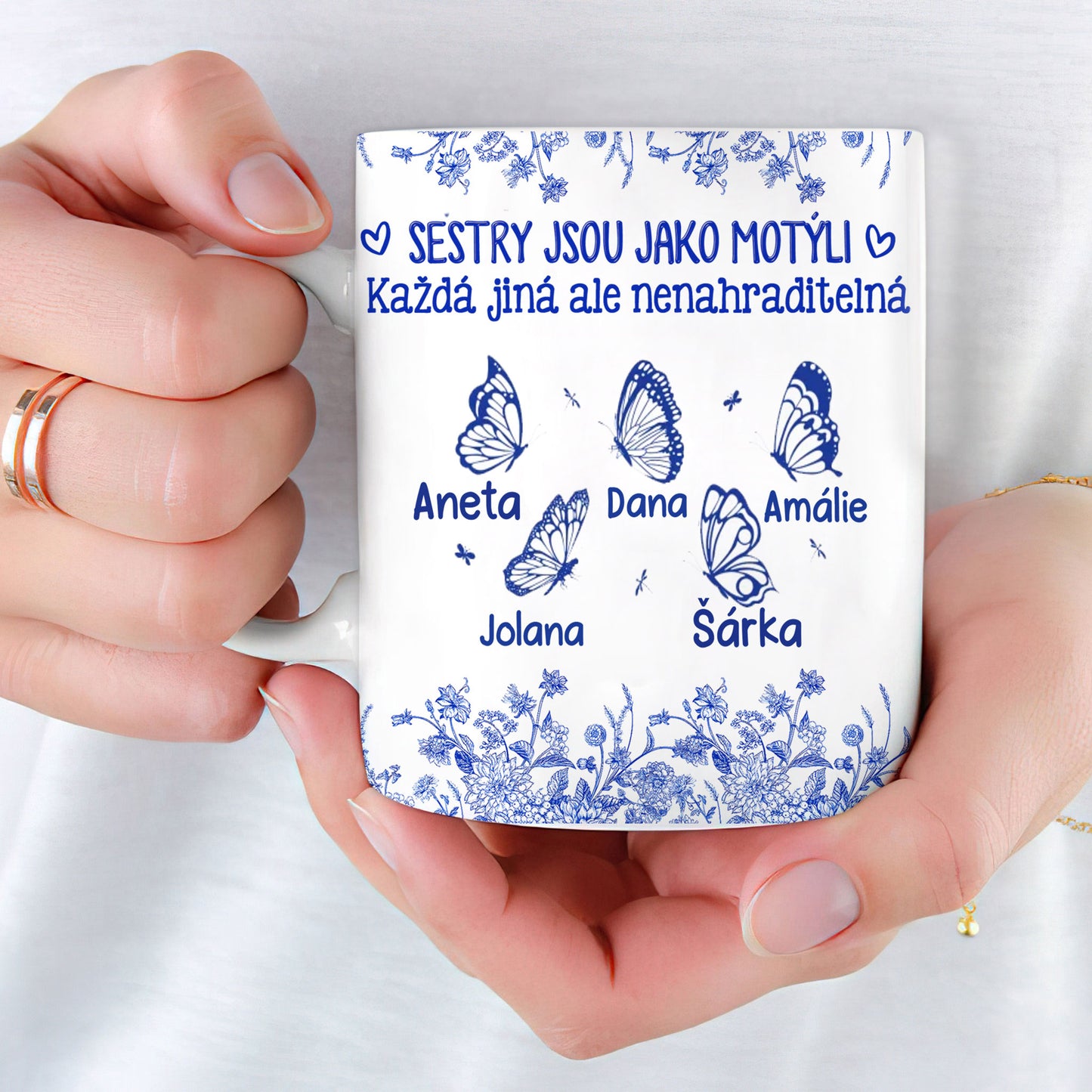 Hrnek - Sestry jsou jako motýli 2