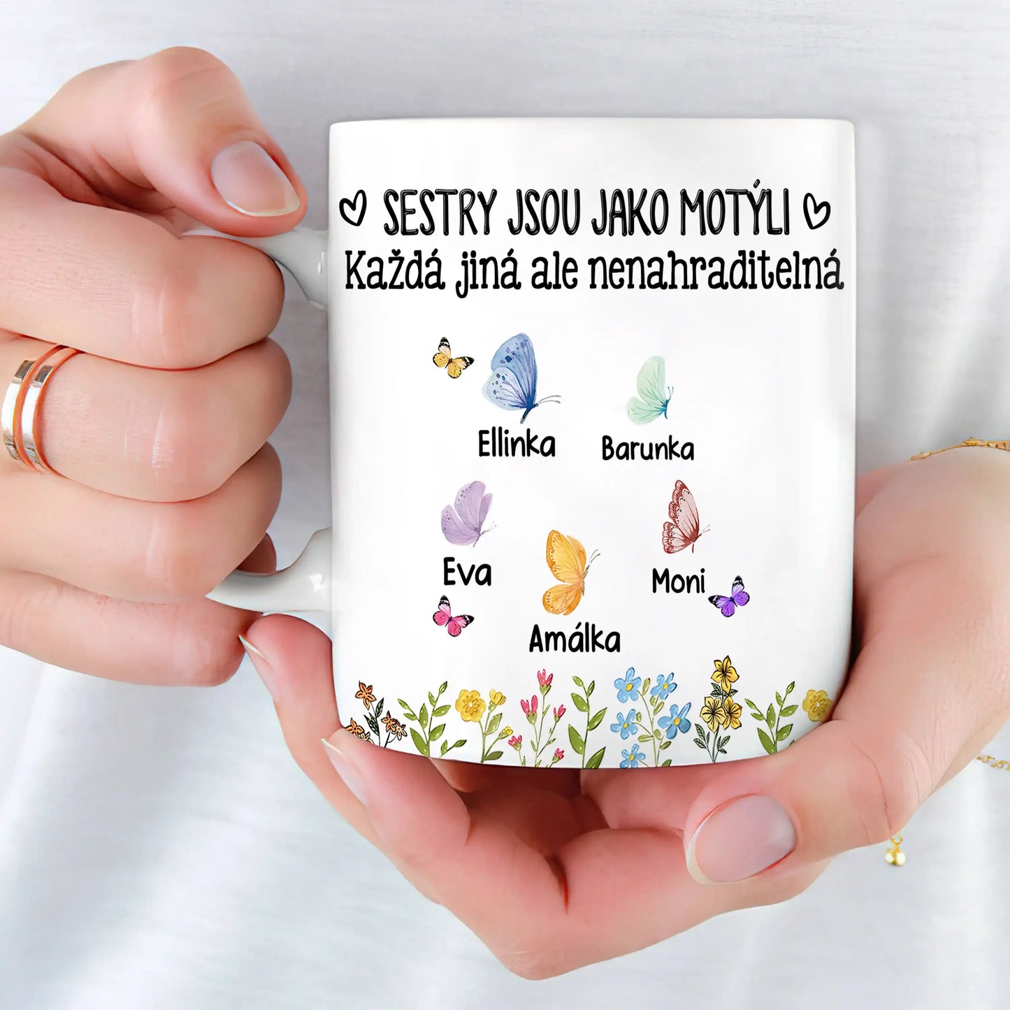 Hrnek - Sestry jsou jako motýli