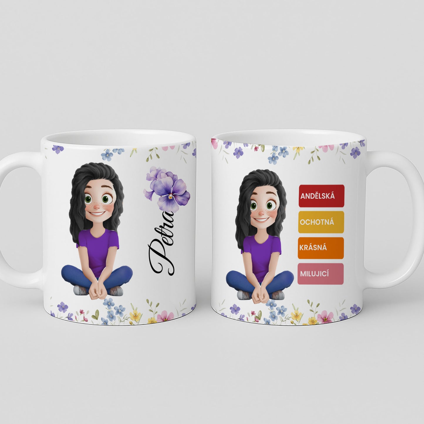 Hrnek - Holka s lidskou vlastností 2