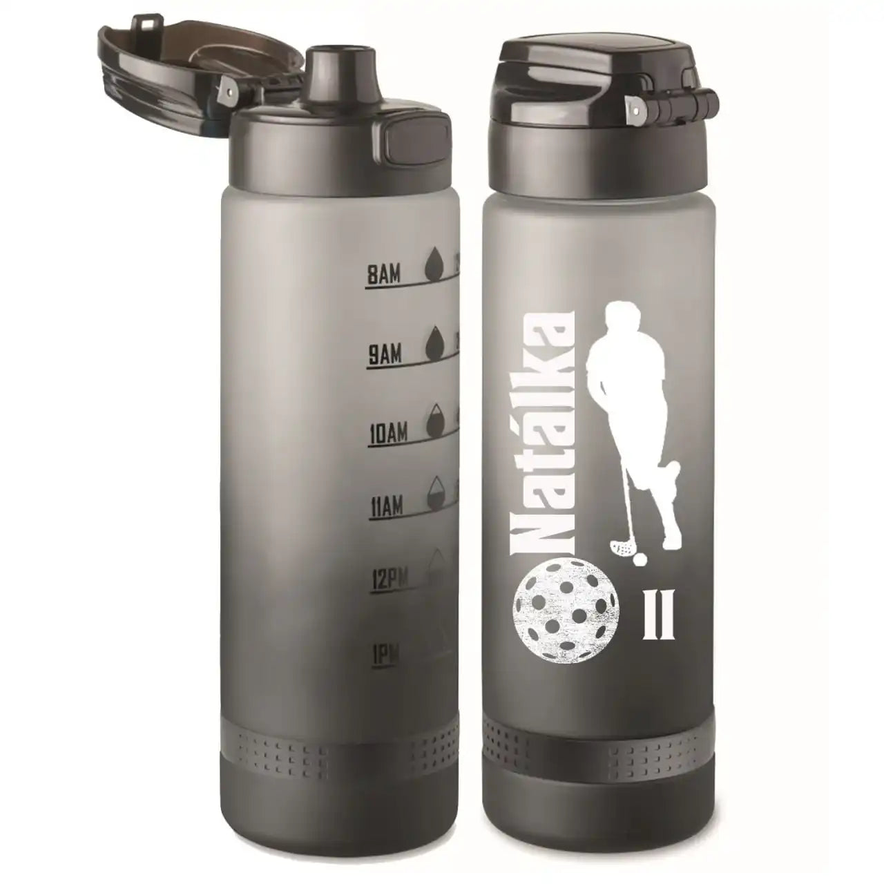 Sportovní RPET láhev na vodu 1L - sport s vlasním jménem 2