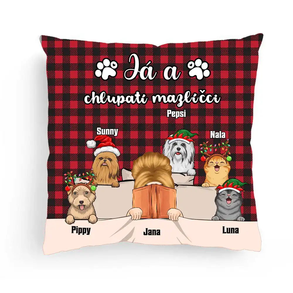 Polštář - Já a chlupatí mazlíčci 3 - až 6 mazlíčci - Climo.cz