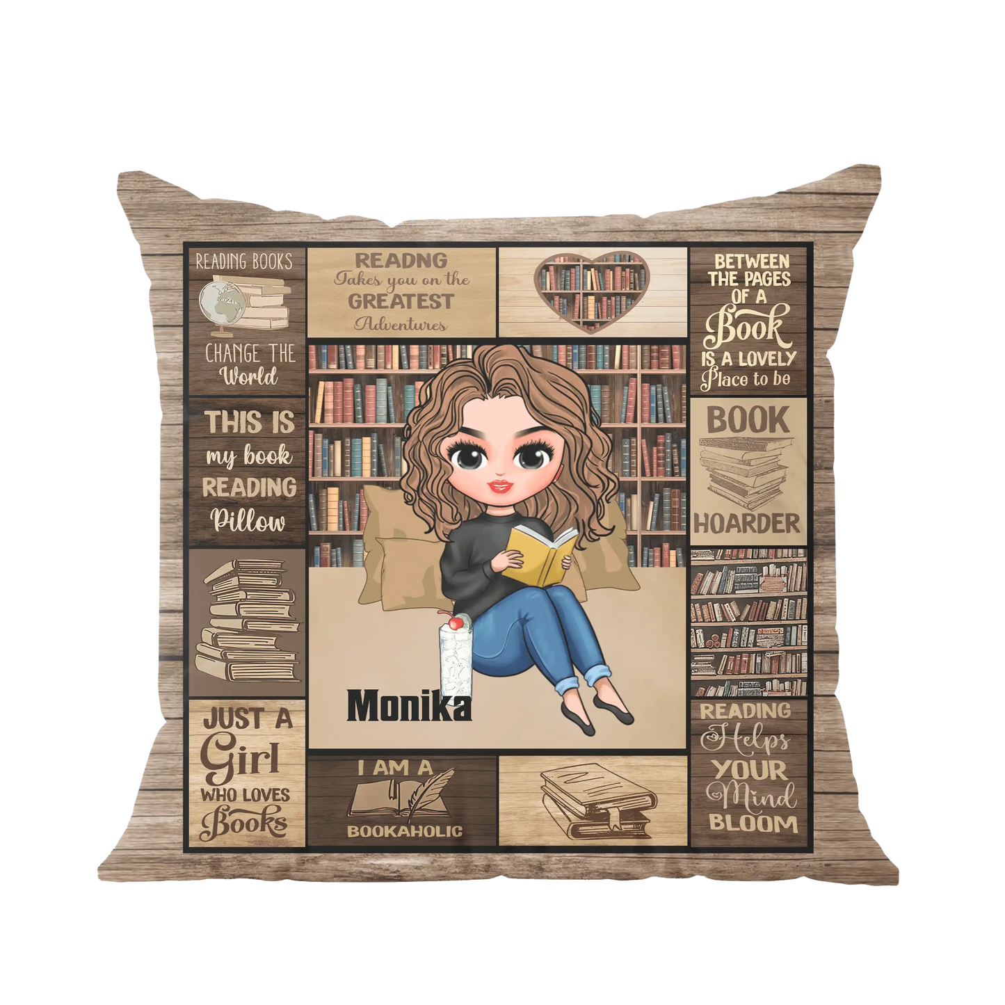 Polštář - Jen holka, která miluje knihy 2 - Climo.cz