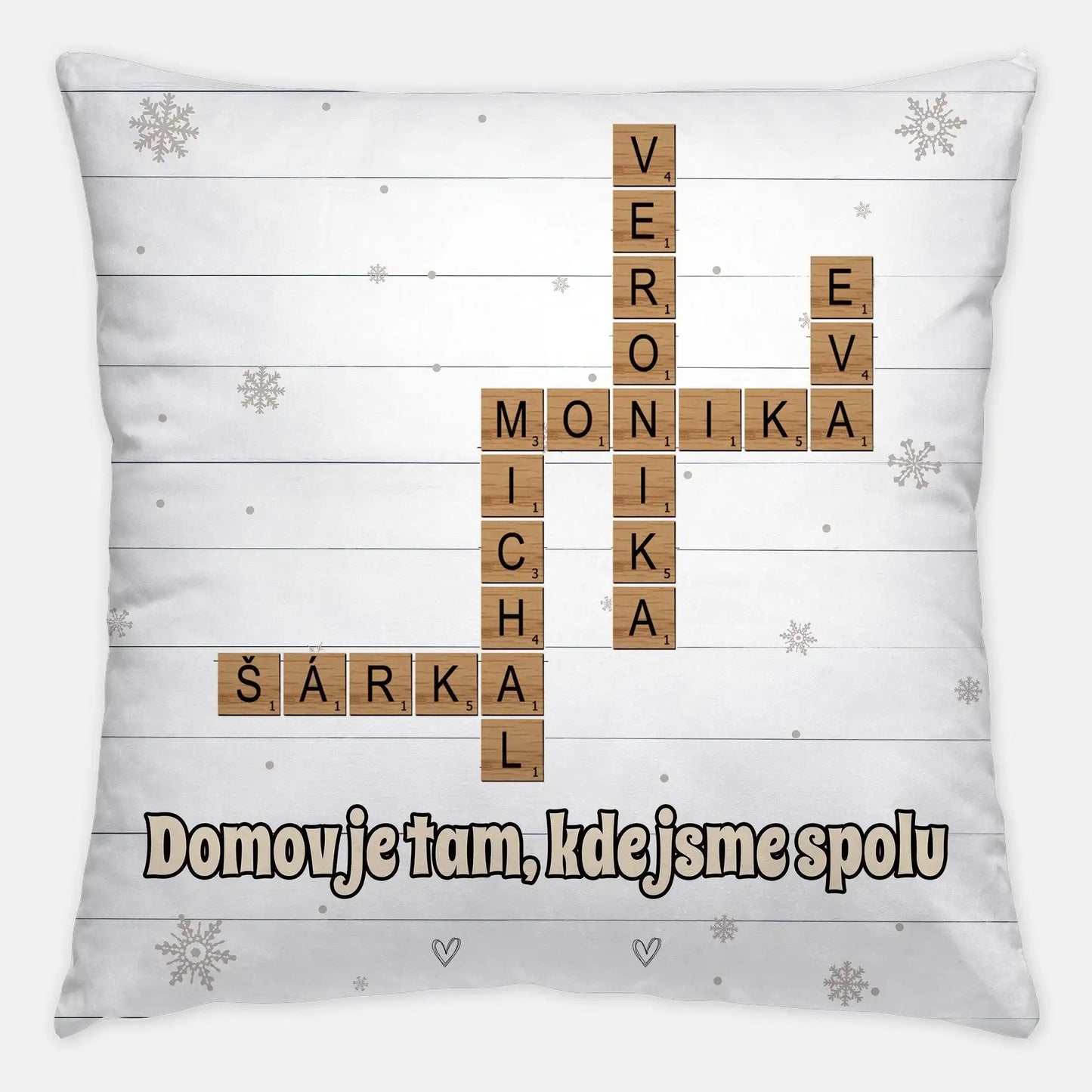 Polštář - Křížovka - Šťastná rodina 2 - Climo.cz