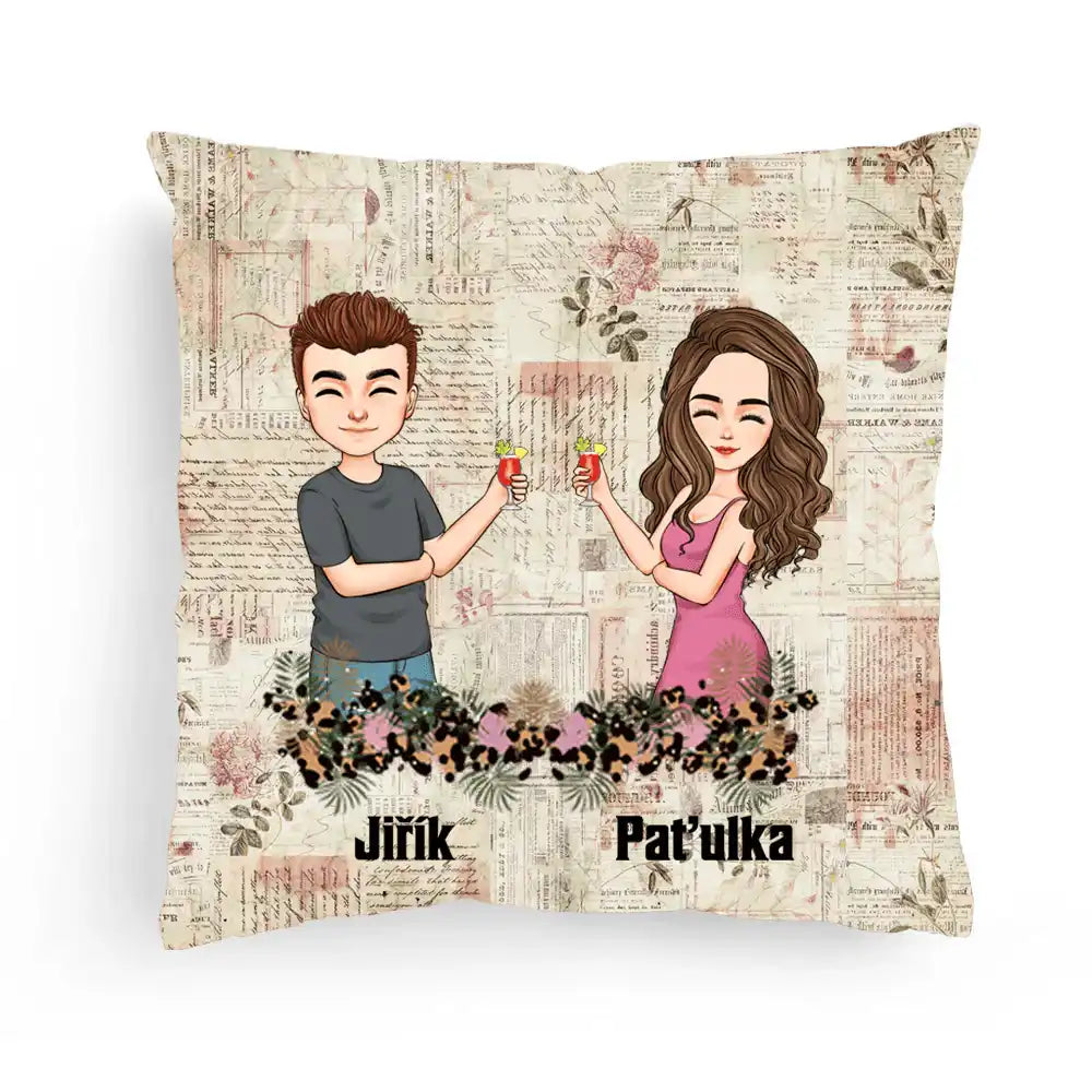 Polštář - Líbající se pár - Climo.cz