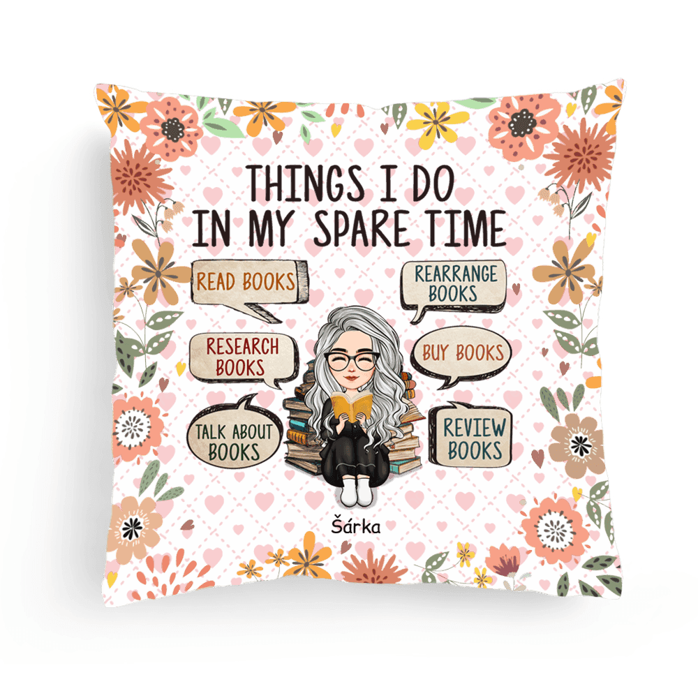 Polštář - Miluji čtení 6 - Climo.cz