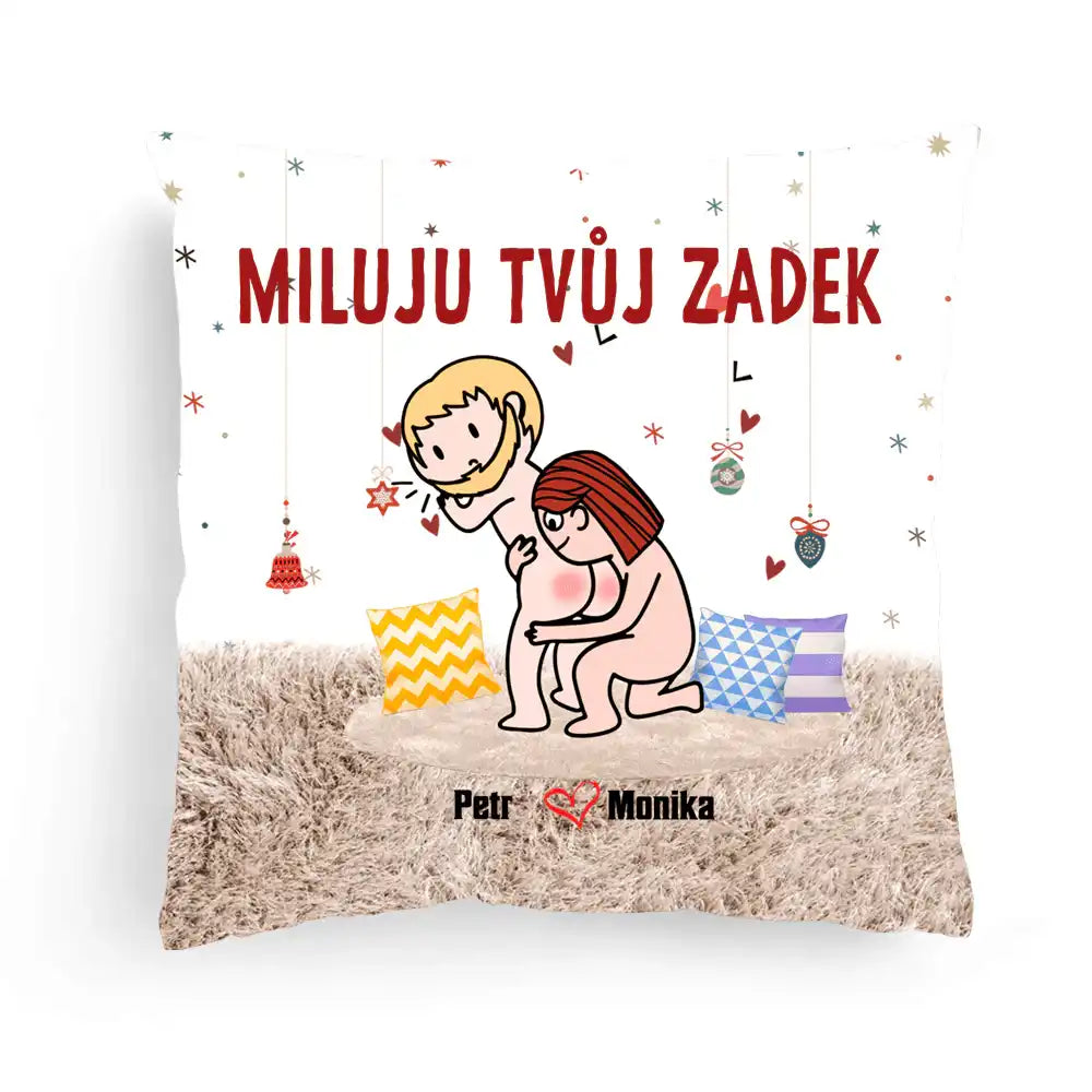 Polštář - Miluju tvůj zadek - Climo.cz