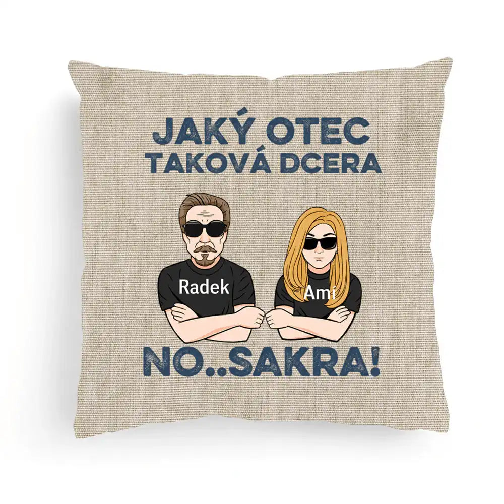 Polštář - Otec a Dcera - Climo.cz