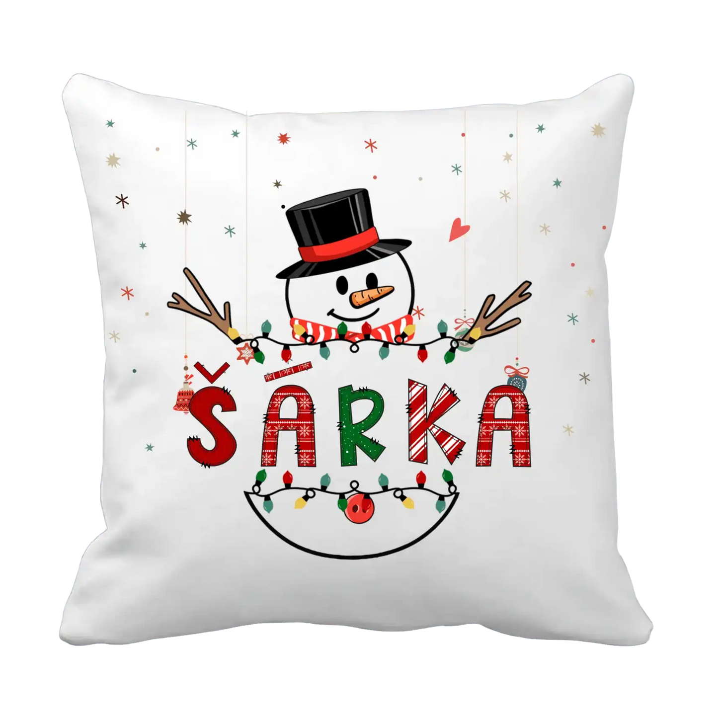 Polštář - Vánoční jméno - Climo.cz