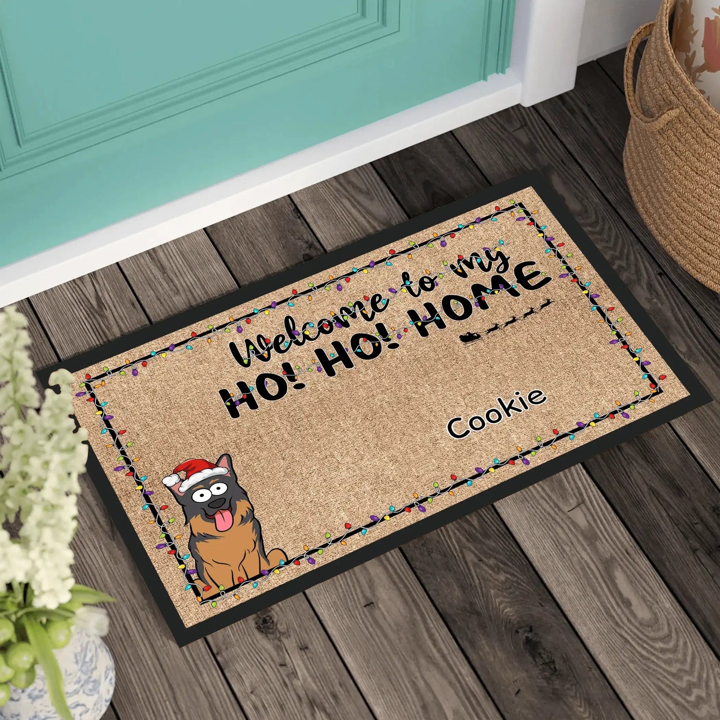 Rohožka - Welcome to our Ho! Ho! Home - až 6 mazlíčků - Climo.cz