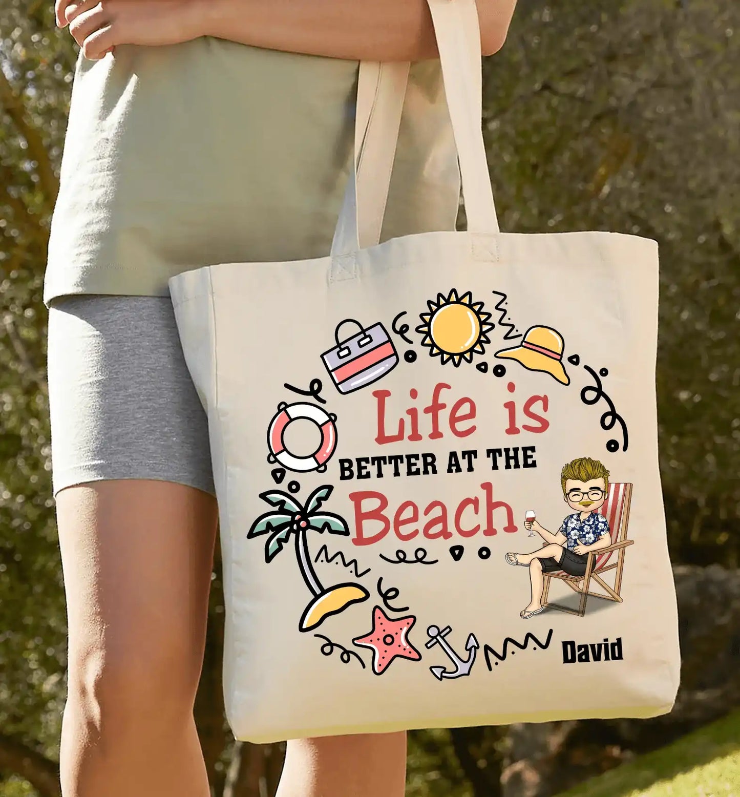 Totebag - Holla Beaches - Climo.cz