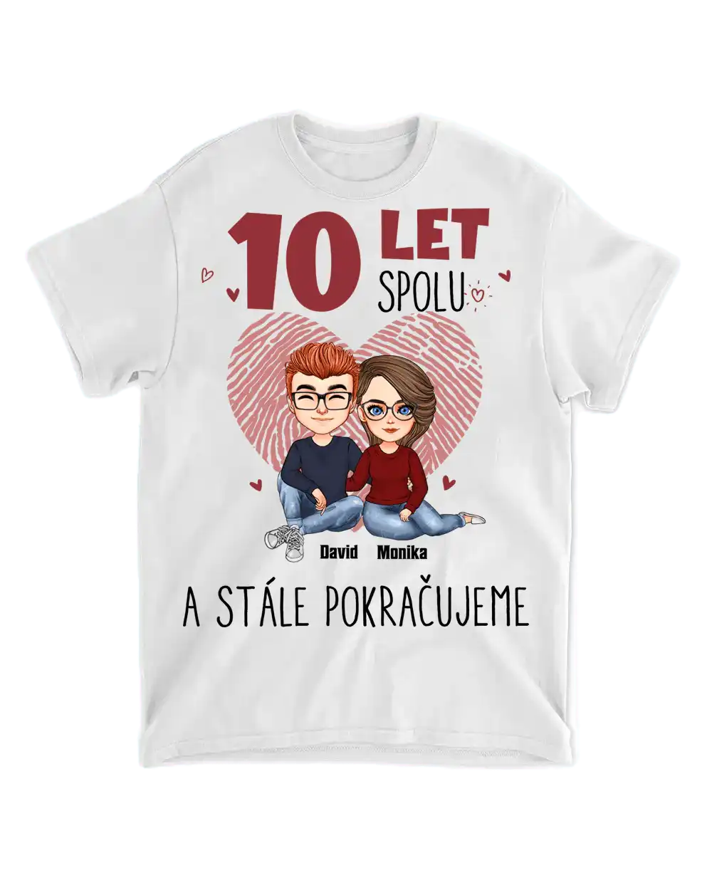 Tričko - 10 Let spolu. A stále pokračujeme - Climo.cz