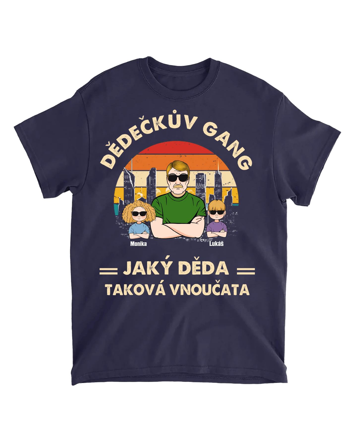 Tričko - Babiččin gang - Jaká babička, taková vnoučata - Climo.cz