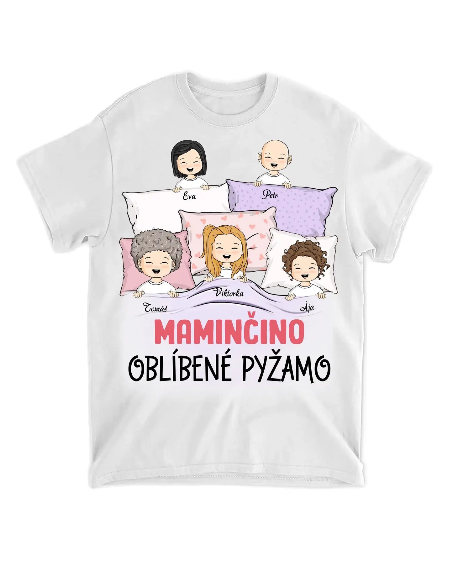 Tričko - Babiččino spací tričko 2 - Až 7 dětí - Climo.cz