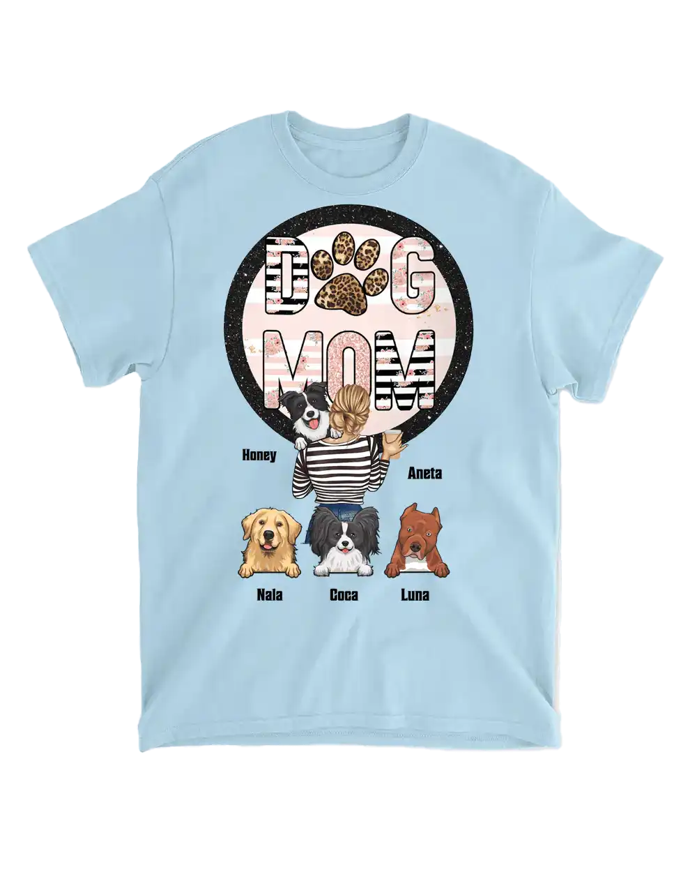 Tričko - Dog Mom - Až 6 psů - Climo.cz