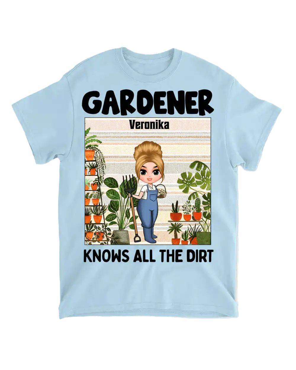 Tričko - Gardener knows all the dirt - Climo.cz