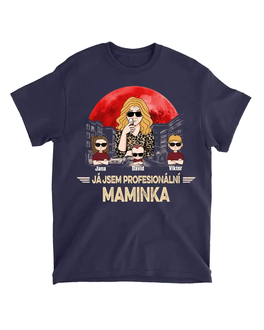 Tričko - Já jsem profesionální maminka - až 6 dětí - Climo.cz