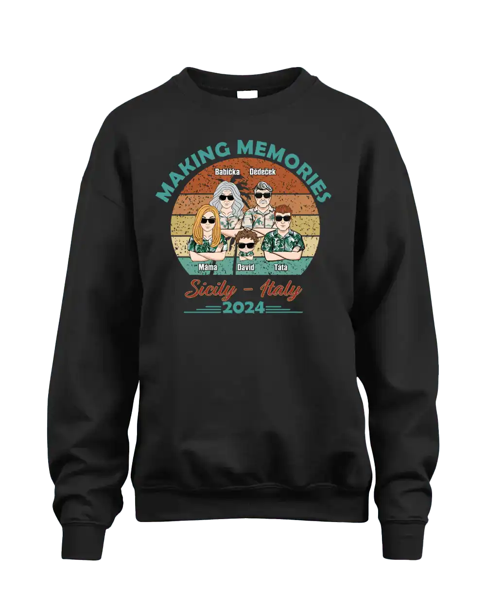 Tričko - Making Memories. Summer Vacation - Až 7 lidí - Climo.cz