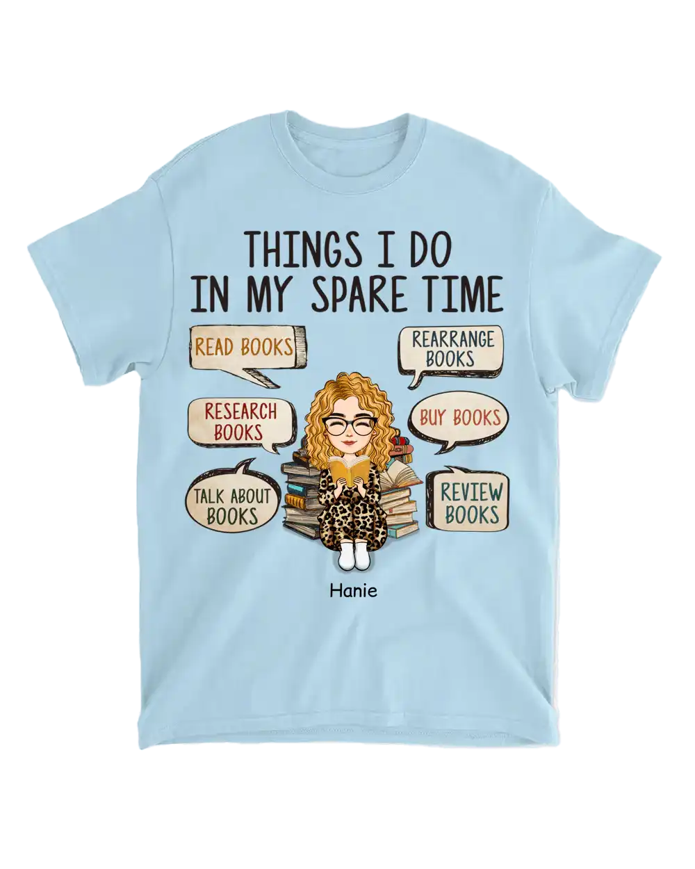 Tričko - Miluji čtení 6 - Climo.cz