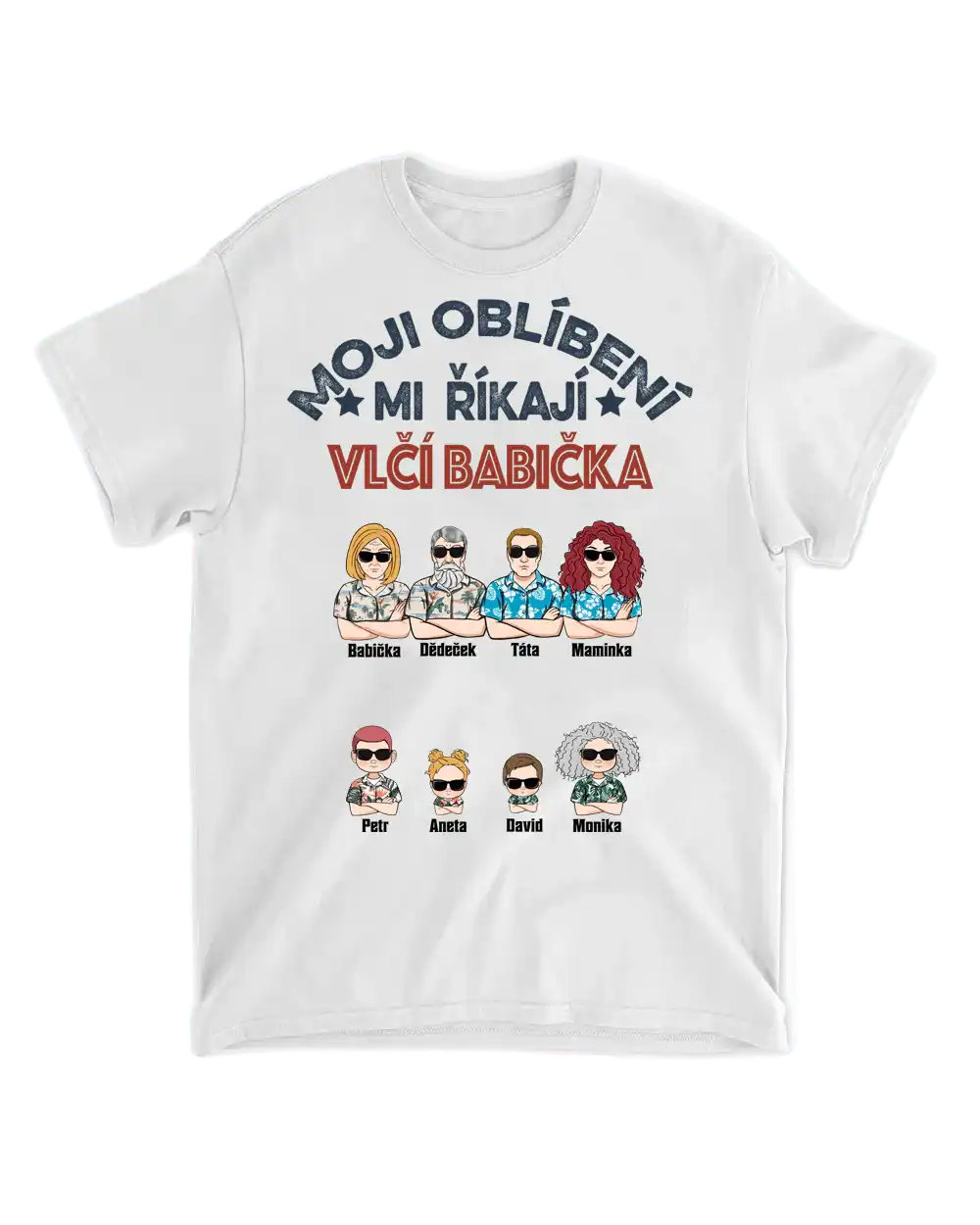 Tričko - Moji oblíbení mi říkají 2 - Až 12 lidí - Climo.cz